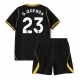 Chelsea Geovany Quenda #23 Replike Gostujuci Dres za djecu 2026-27 Kratak Rukav (+ Kratke hlače)